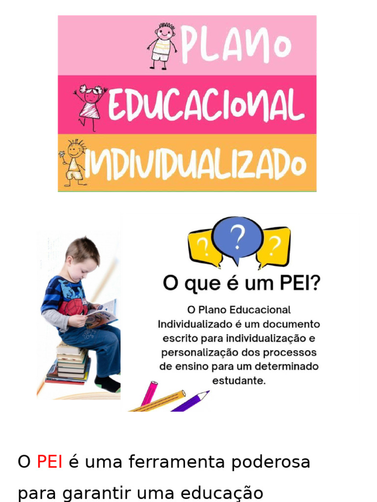 Pei - o Que É e Pra Que Serve | PDF | Pedagogia
