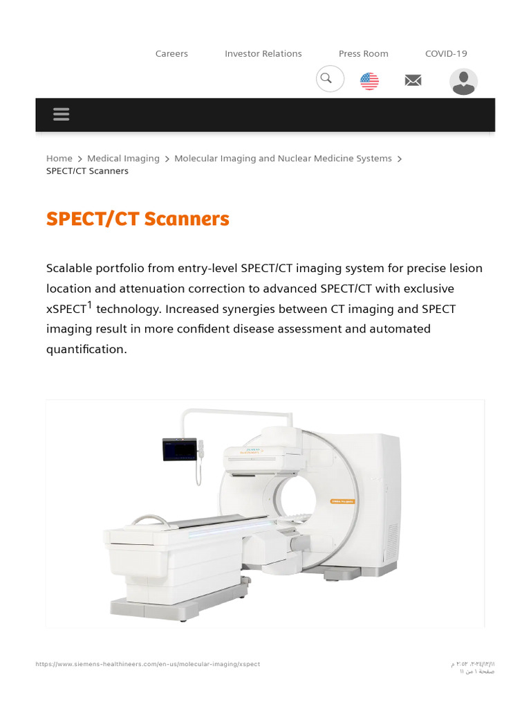 SPECT-CT - Siemens Healthineers USA | PDF | Ct Scan | Medical Imaging