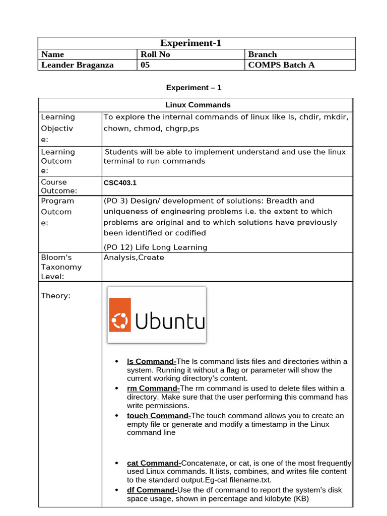 Essential Linux Commands for Beginners | PDF | Computer File | Command ...