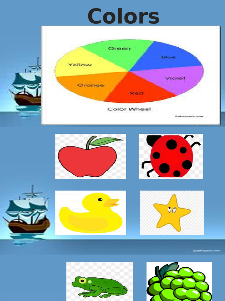 Basic Color and Action Vocabulary | PDF
