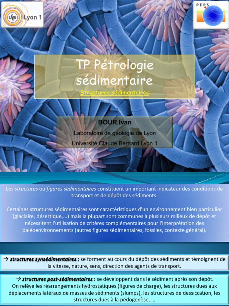 Figures sédimentaires et interprétations | PDF | Roche sédimentaire | Grès