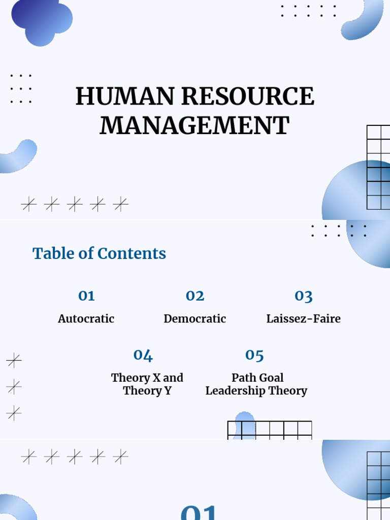 Leadership Styles in Human Resource Management | PDF | Leadership ...