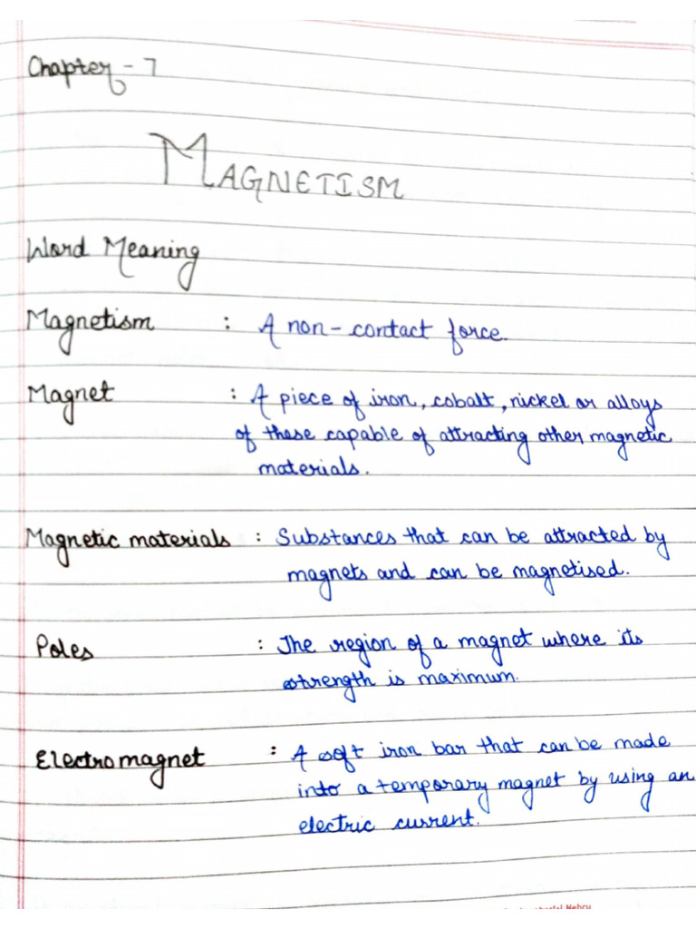 Magnetism - Questions - Answers | PDF