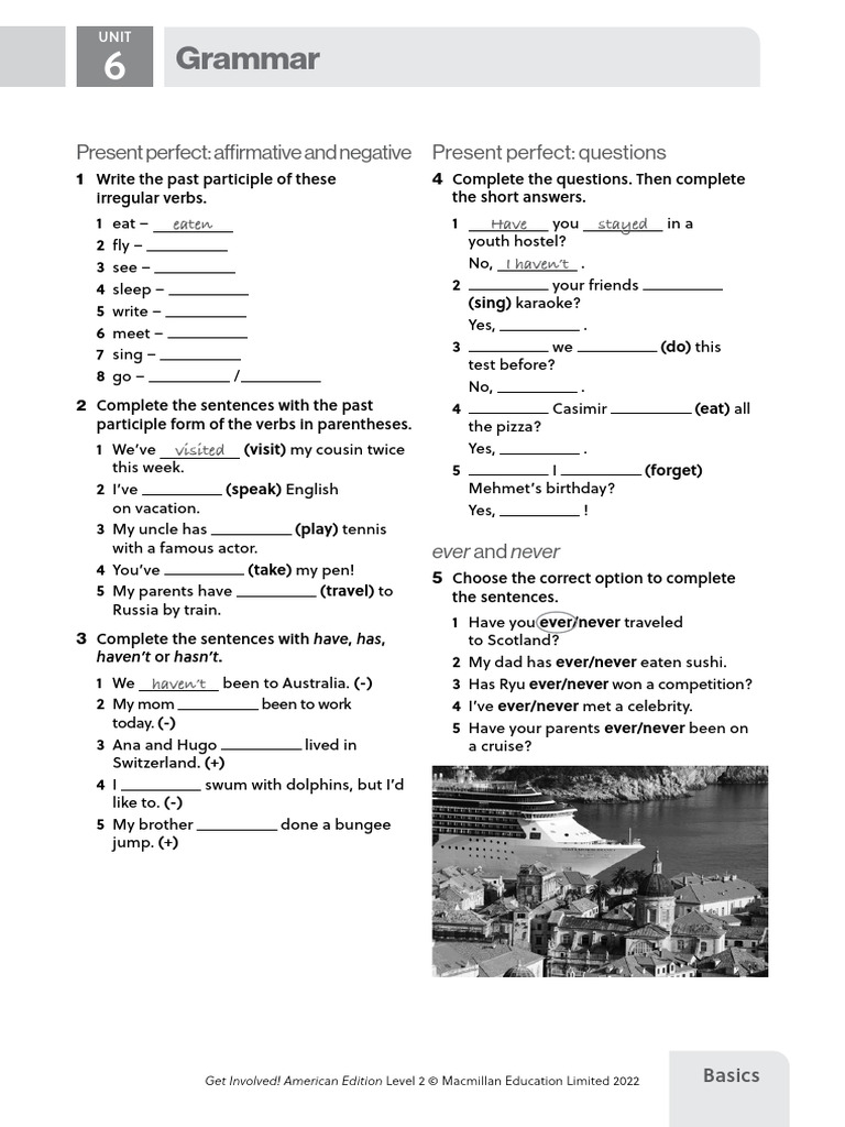 Grammar Basics U6 | PDF | Semantic Units | Linguistic Typology