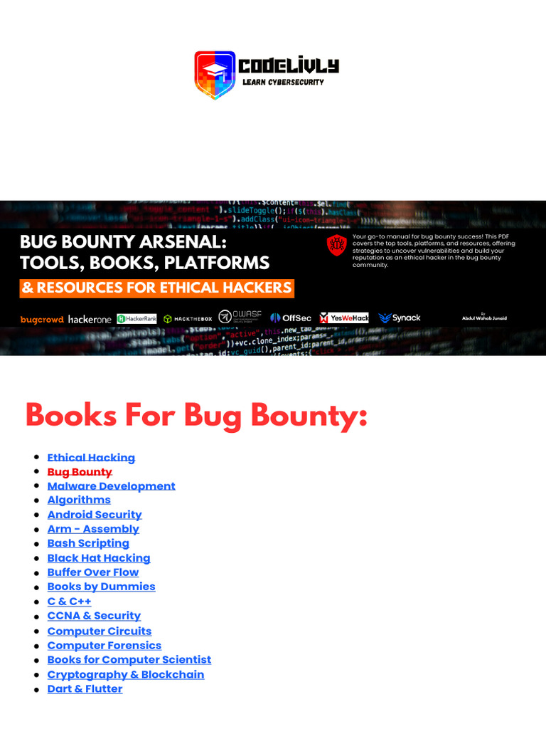 Bug Bounty Tools and Resources Guide | PDF | Security | Computer Security