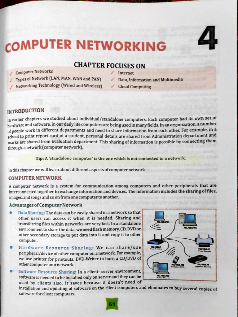 Overview of Computer Networking Types | PDF | Computer Network | Data ...