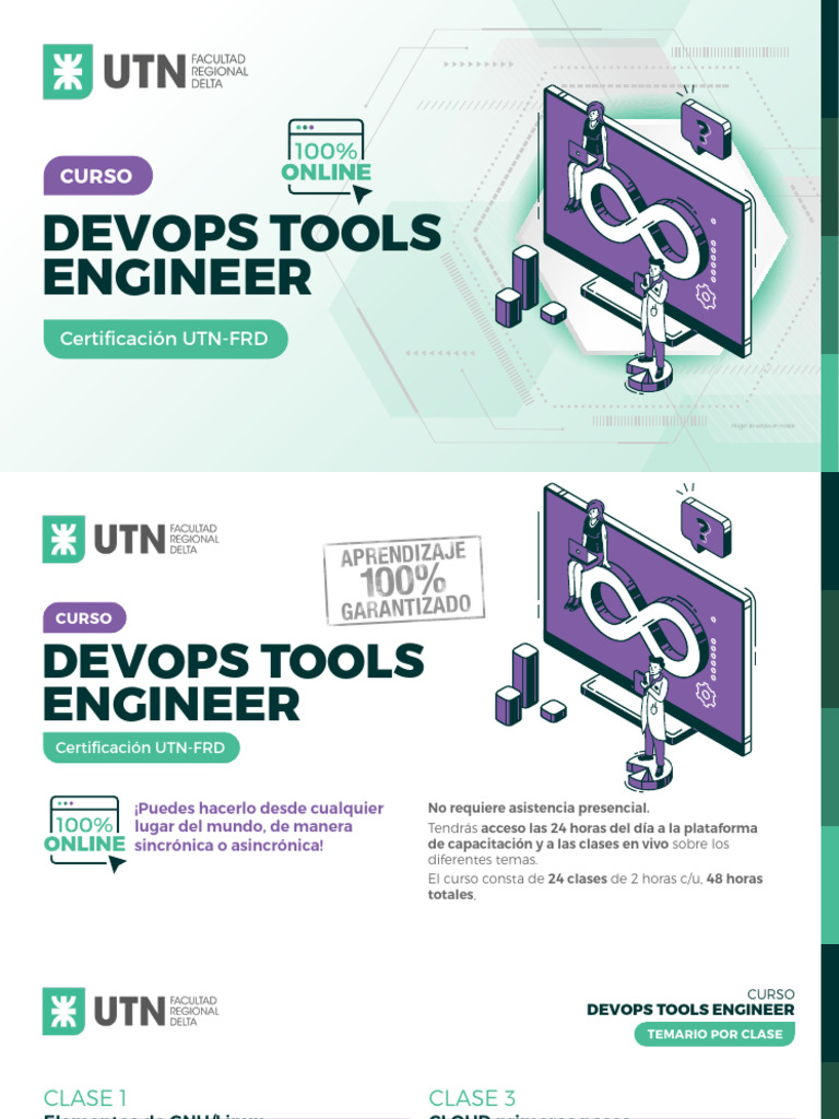Curso DevOps Tools Engineer Online | PDF | Servicios web de Amazon ...