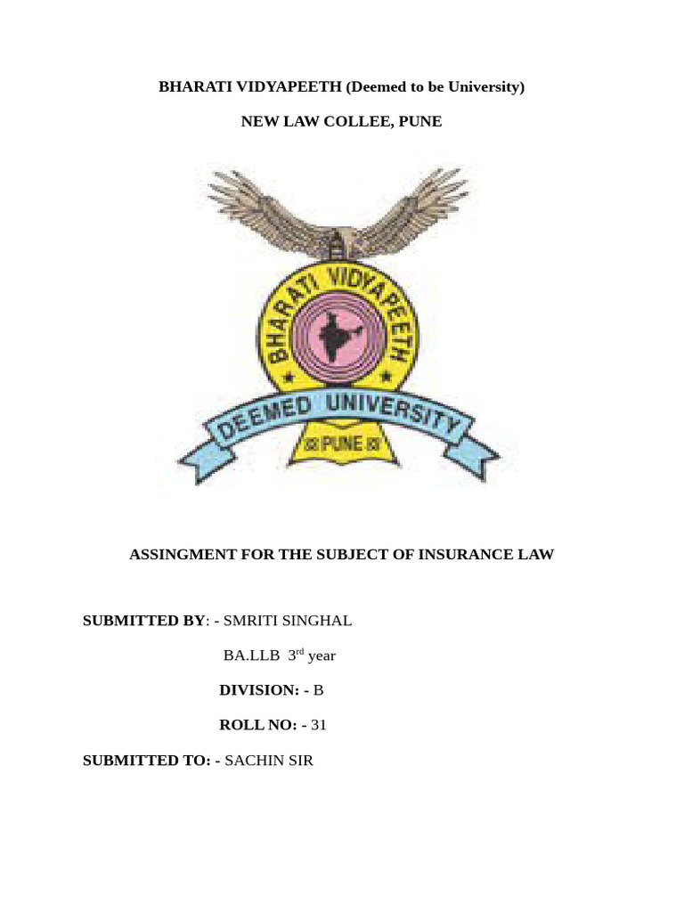 Principles of Insurance Explained | PDF | Insurance | Indemnity