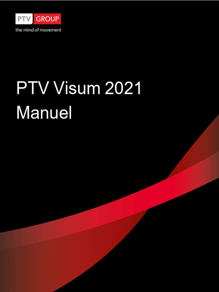 Manuel PTV Visum 2021 : Guide Complet | PDF