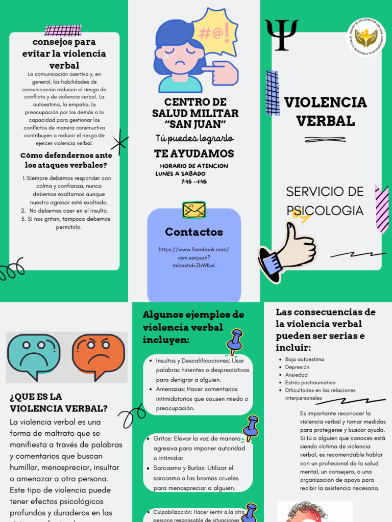 Consejos para Evitar la Violencia Verbal | PDF | Violencia | Autoestima
