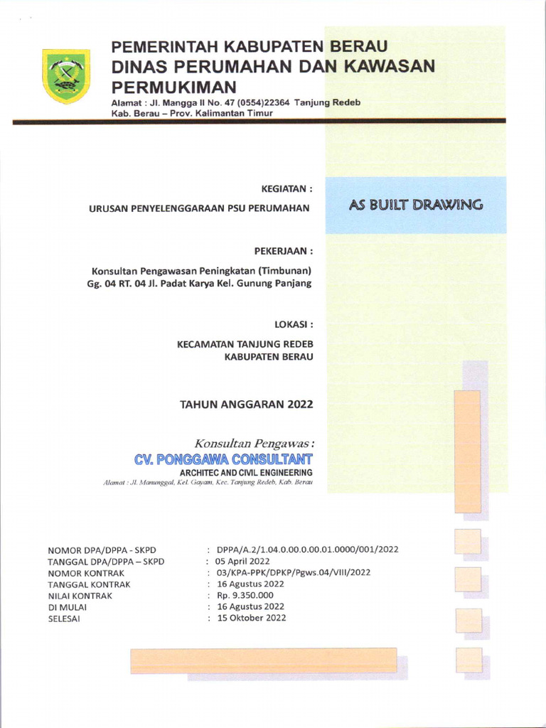 As Built Drawing 04 Pdf