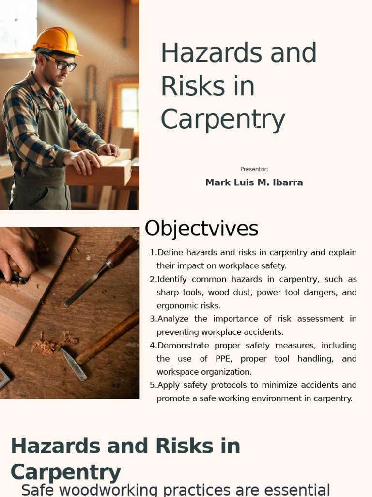 Carpentry Hazards and Safety Measures | PDF | Hazards | Personal ...