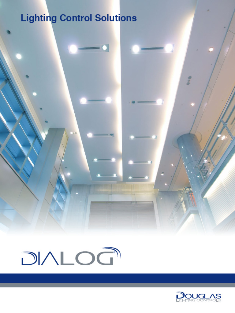 Brochure Lighting Controls Douglas | PDF | Lighting | Manufactured Goods