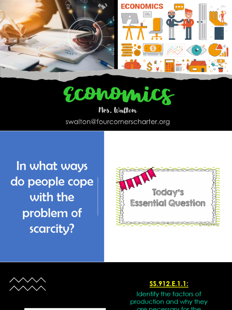 Economics+Lesson+3+(Economic+Models) 3 | PDF | Economics | Market ...