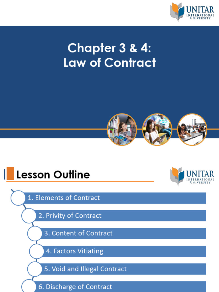 Chap 3 - Law of Contract | PDF | Misrepresentation | Offer And Acceptance