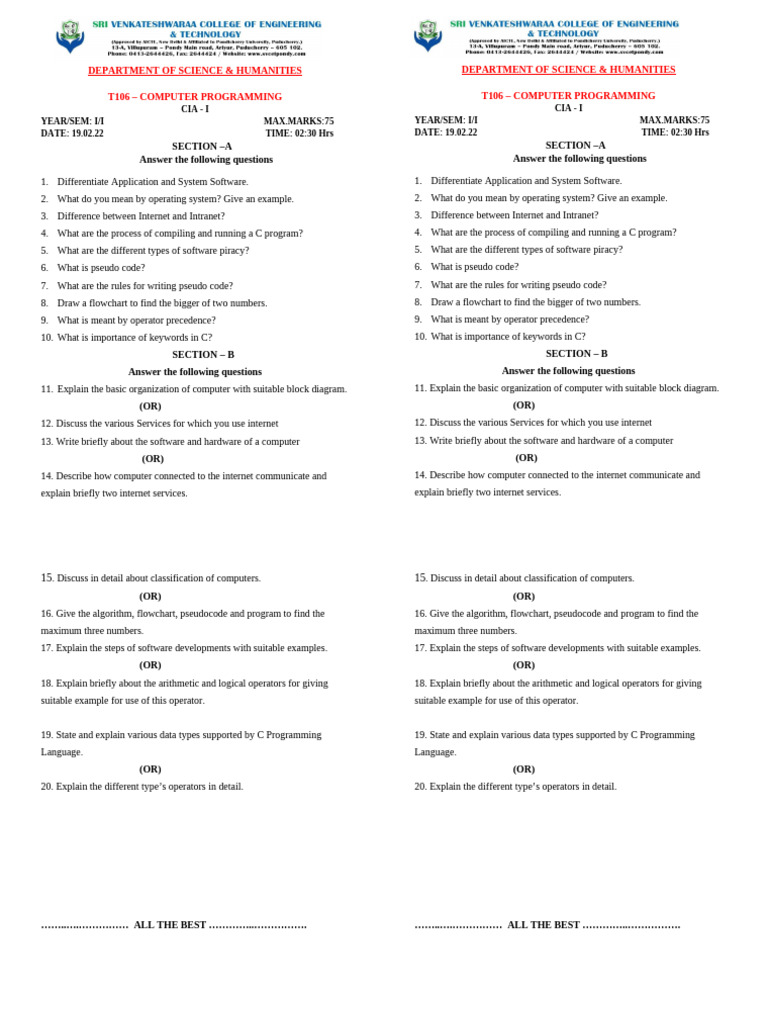 CP Cia-1qp | PDF | Algorithms | Software Development