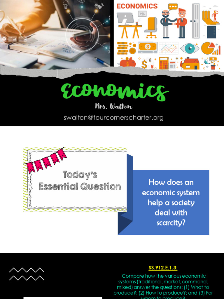 Economics+Lesson+5+ (Mixed+Economies) 3 | PDF | Communism | Socialism