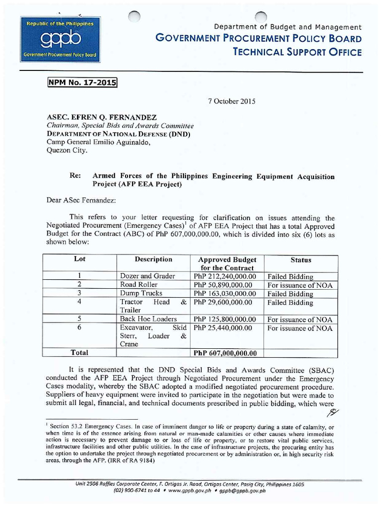 NPM No. 017 2015 | PDF