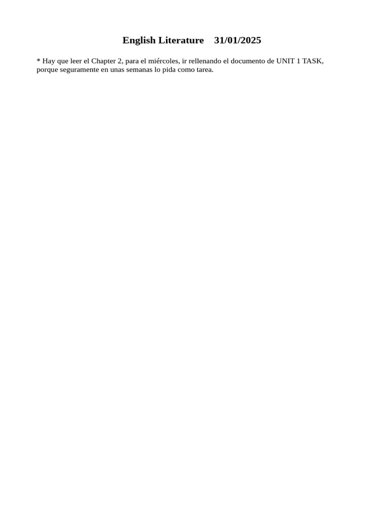 Lectura de Chapter 2 para UNIT 1 | PDF