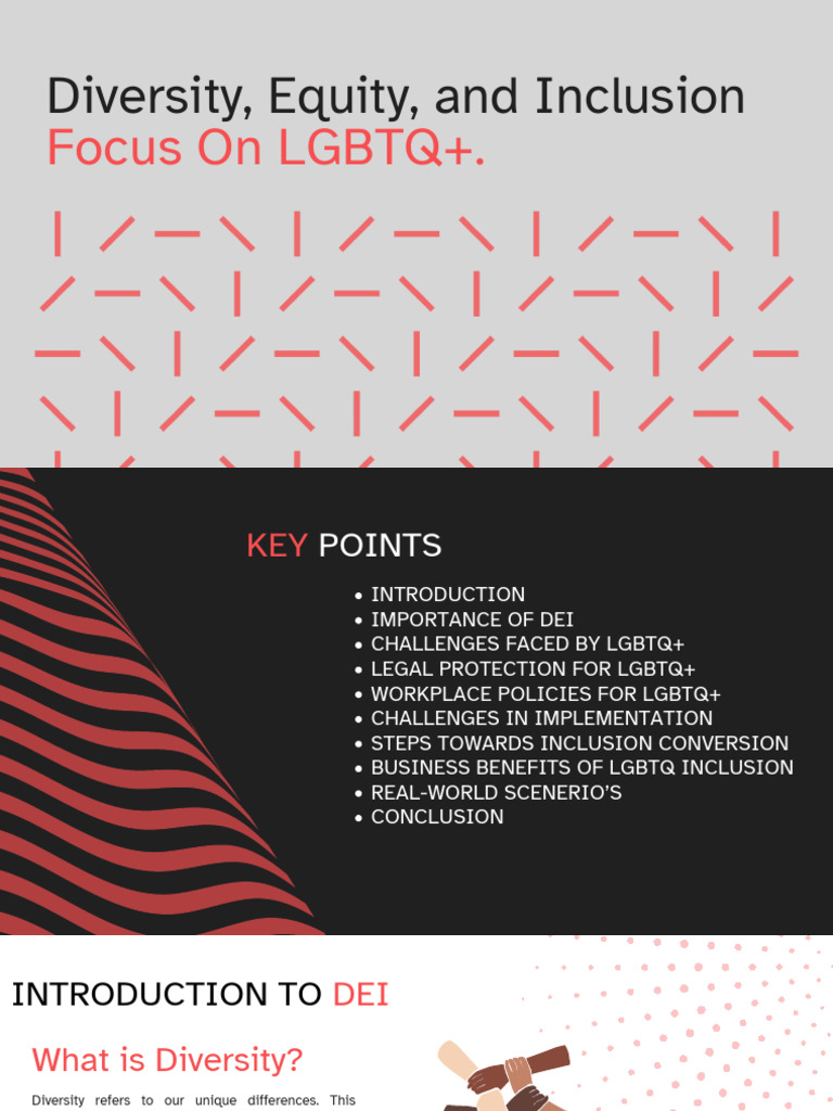Enhancing LGBTQ+ Inclusion Strategies | PDF | Social Exclusion ...