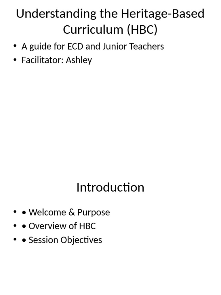 HBC Presentation | PDF