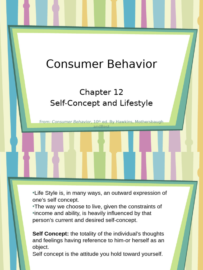 Self Concept and Lifestyle | PDF | Self Concept | Behavior