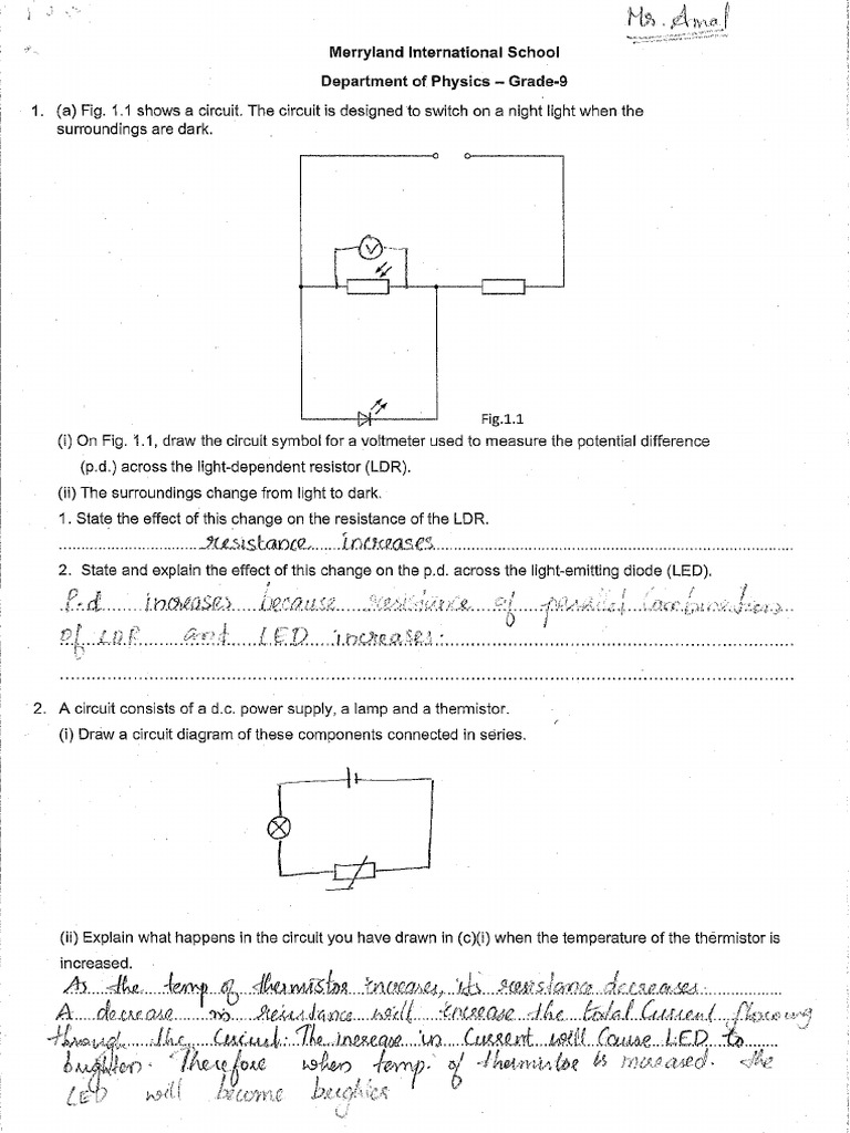 Electrical Components Theory | PDF