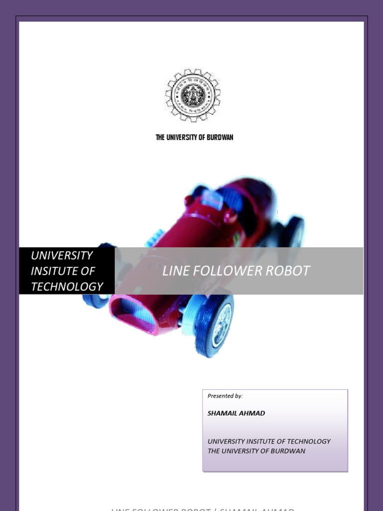 Simple Line Follower Robot Guide | PDF | Infrared | Power Supply