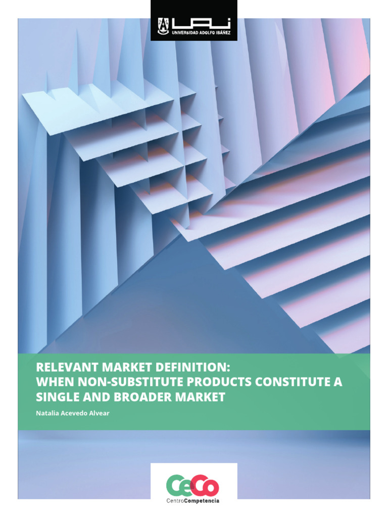 Non-Substitutable Products in Market Definition | PDF | Market ...