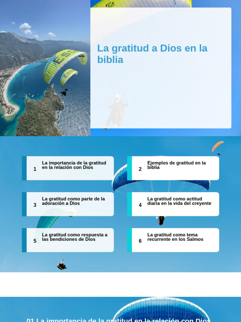 La gratitud a Dios en la Biblia | PDF | Gratitud | Amor