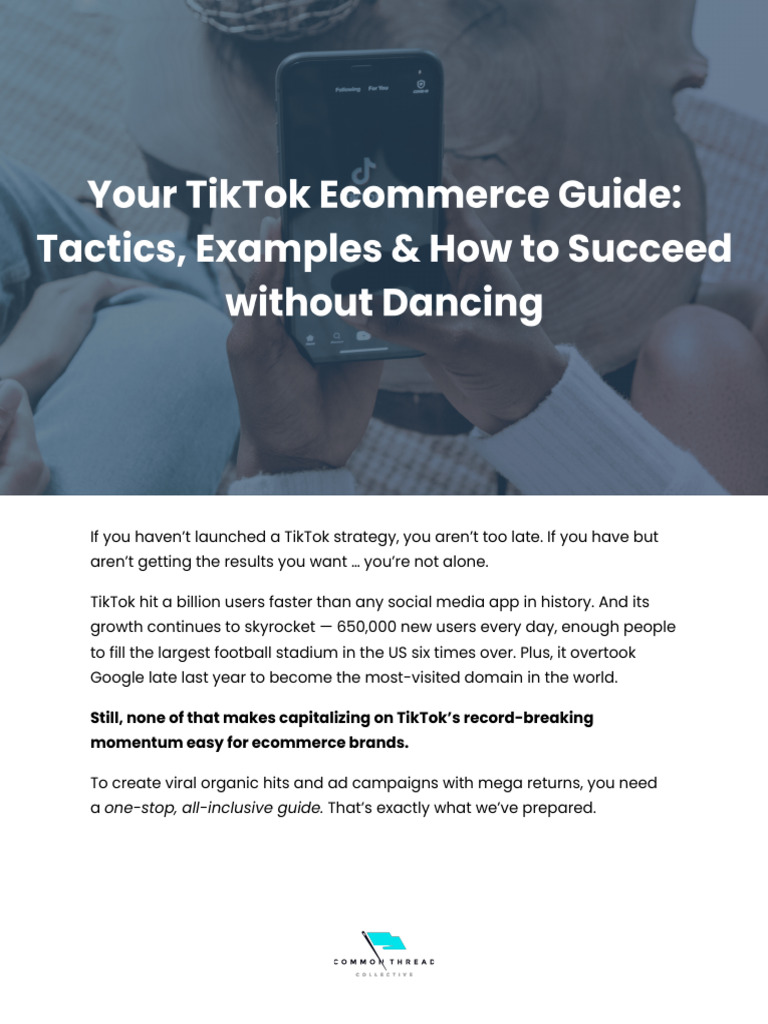 E-Commerce Launch On Tiktok Buying Guide photo