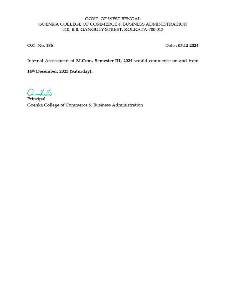 Internal Examination | PDF