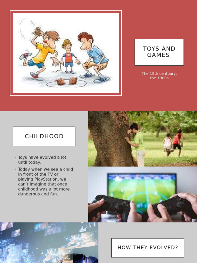 Toy Evolution: From 60s to Now | PDF