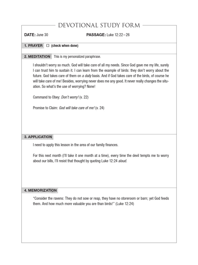 The Devotional Method | PDF | Confession (Religion) | Religious Belief ...