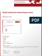 Brochure & Order Form - Global Underwear Market Report 2012