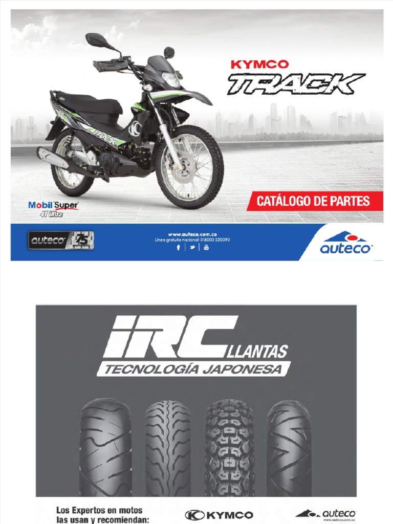 Kymco Track | PDF | Máquinas rotativas | Propulsión