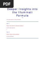 Download Deeper Insights Into the Illuminati Formula by nobodyever SN8306247 doc pdf
