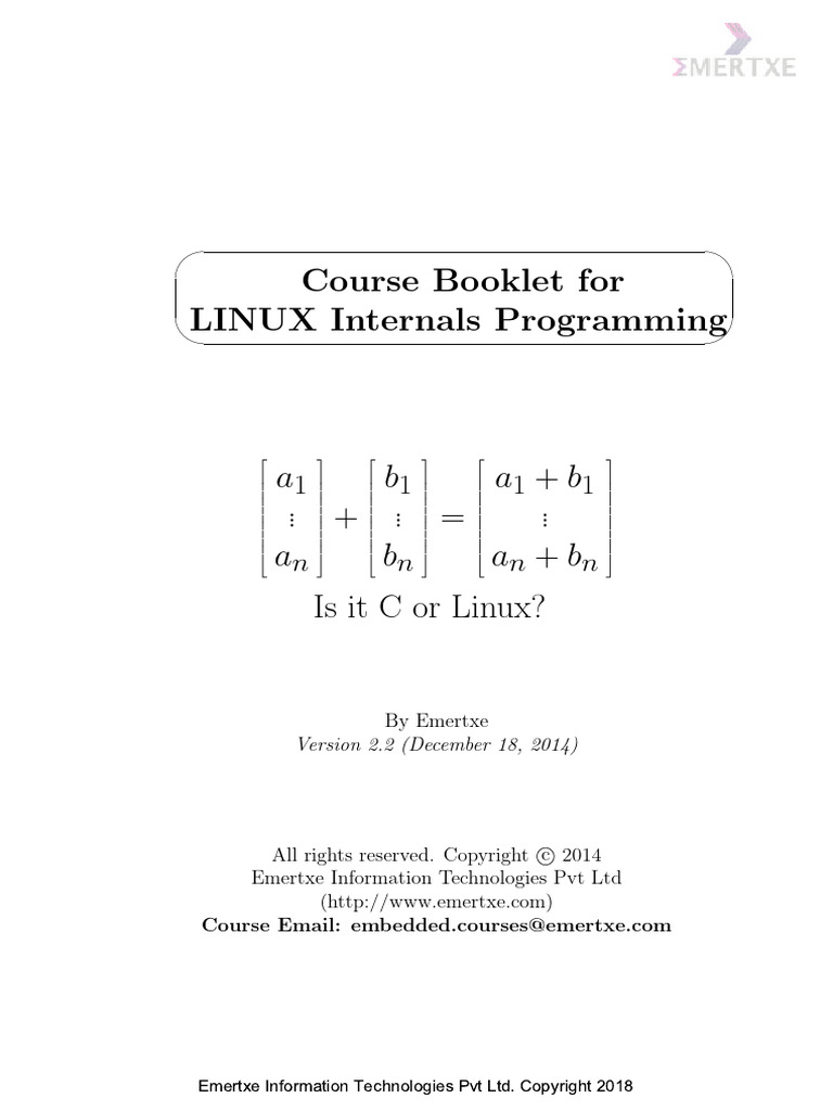 Li Booklet | PDF | Process (Computing) | Kernel (Operating System)