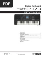 PSR E403 e PDF | PDF | Sound Technology | Electrical Engineering