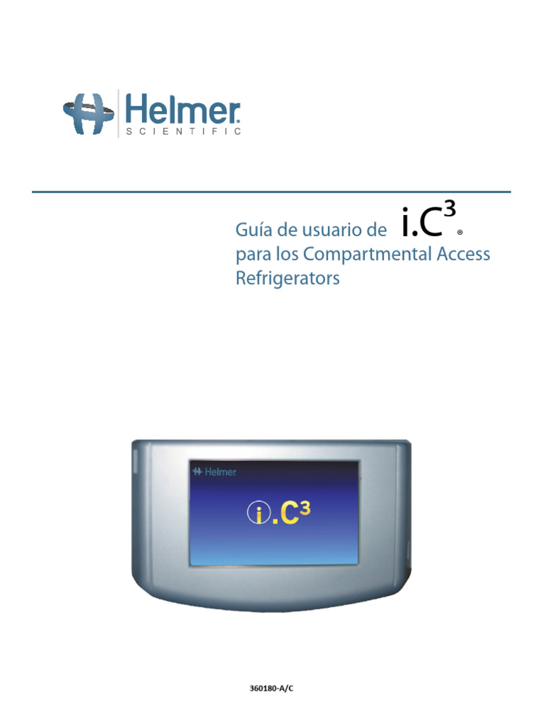 Ic3 User Guide 360180 A Spanish | PDF | Contraseña | Pantalla táctil