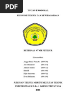 Download Proposal Usaha Ayam Jadi by chooby SN83063878 doc pdf