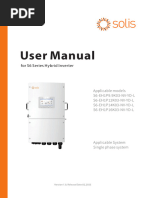 Solis Hybrid Inverter Wiring Diagram | PDF | Power Inverter ...