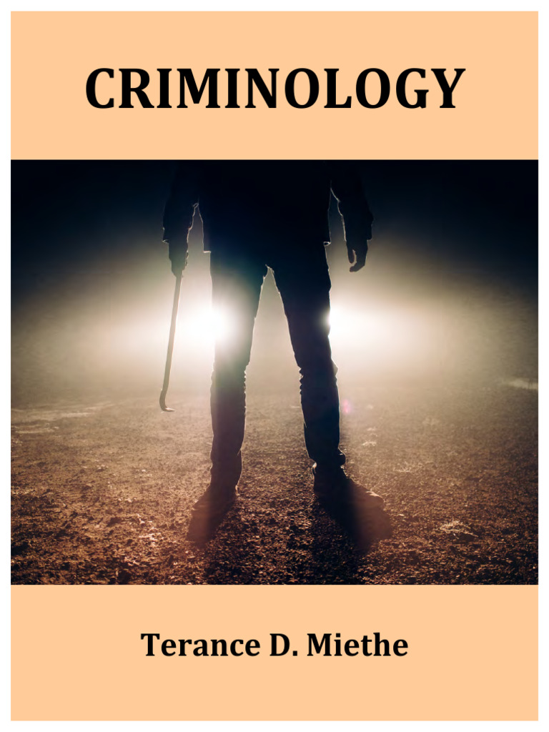 Understanding Criminology: Crime Study Basics | PDF | Crimes | Crime ...