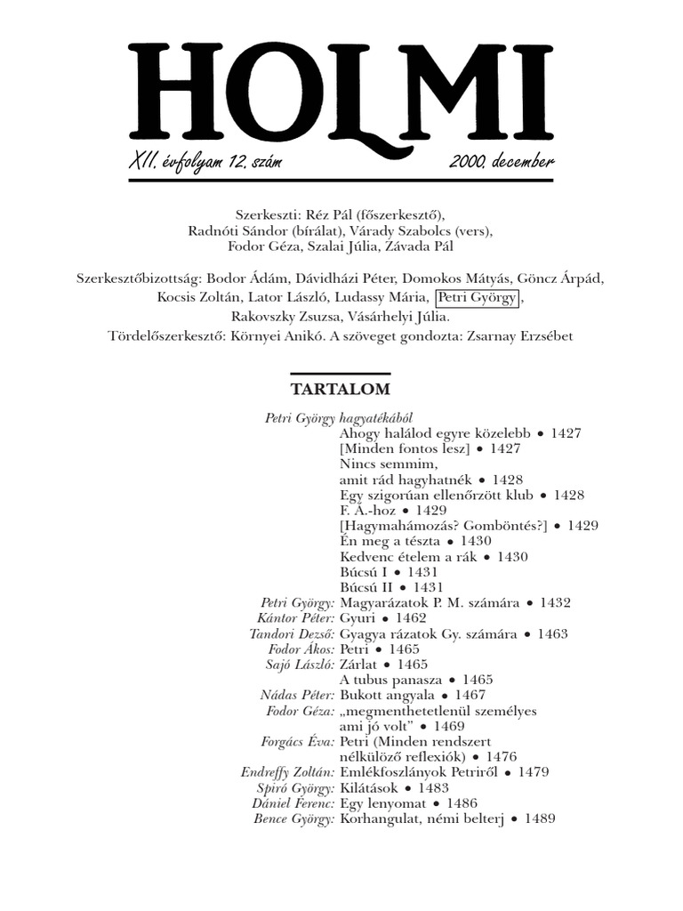 Holmi Petri | PDF