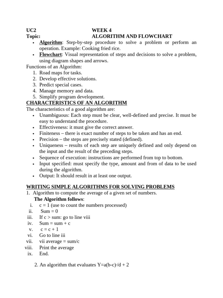 ict again | PDF | Algorithms | Mathematical Logic