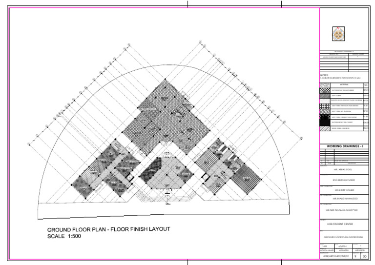 Ground Floor Plan and Layout Details | PDF | Flooring | Building ...
