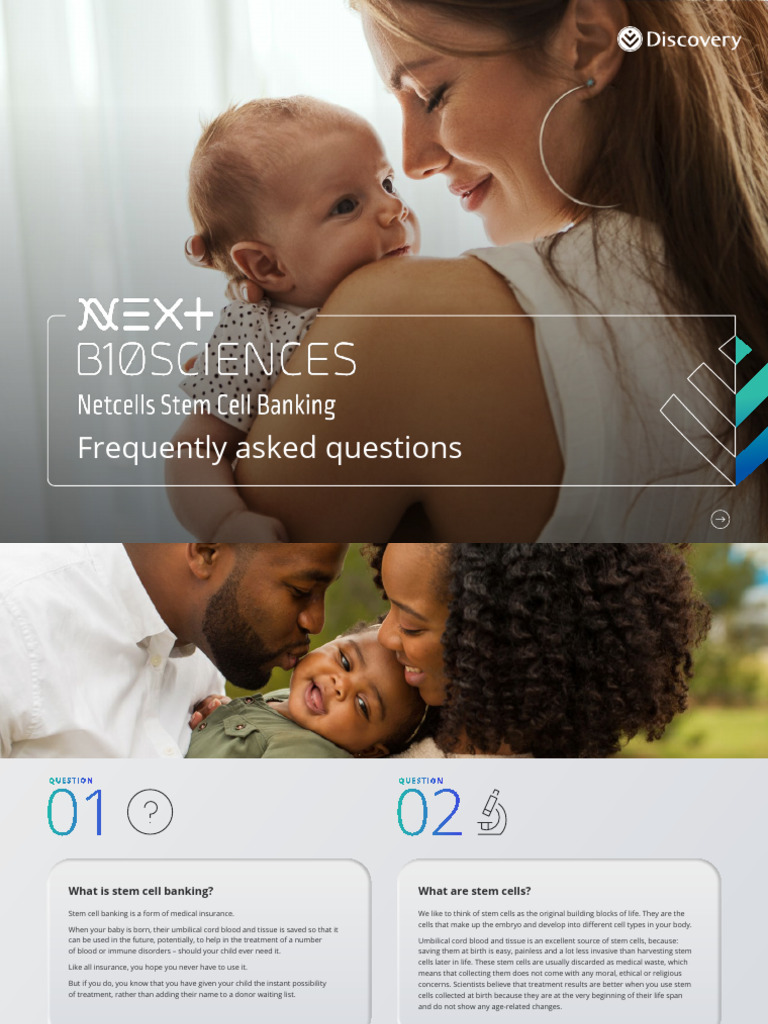 Netcells Stem Cell Banking Guide | PDF | Multiple Births ...