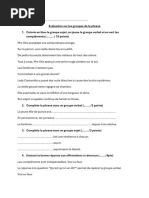 Évaluation des types de paysages CE2 | PDF | Paysage | Zone rurale