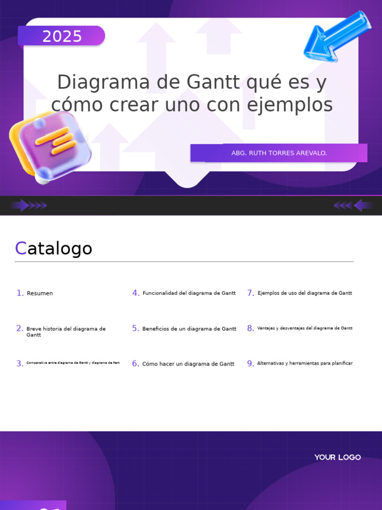 Diagrama de Gantt - Qué Es y Cómo Crear Uno Con Ejemplos | PDF ...