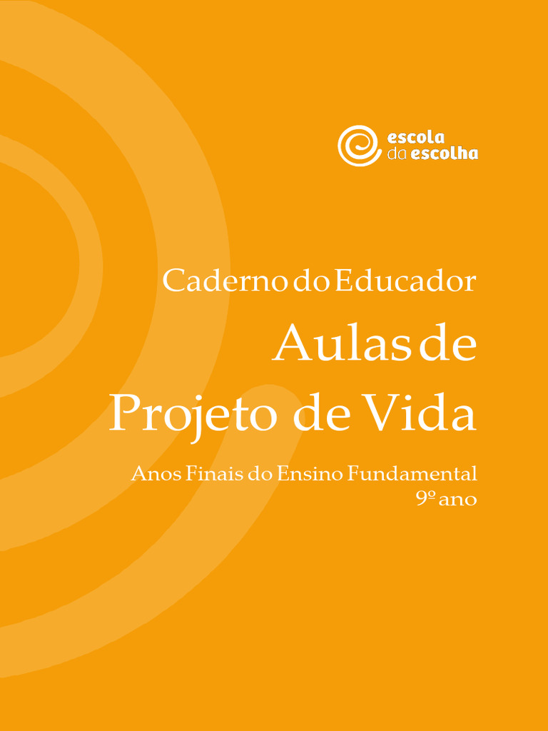 Aulas de Projeto de Vida para 9º Ano | PDF | Aprendizado | Adolescência